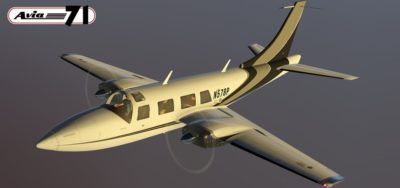 Piper Aerostar 601P for X-Plane 11 by Avia71