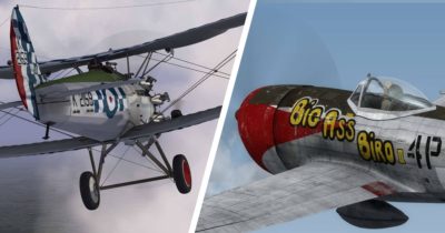 Just Flight released the Bristol Bulldog and the P-47D Thunderbolt by Aeroplane Heaven