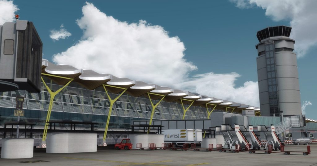 Aerosoft Mega Airport Madrid Professional by sim-wings