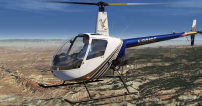 The Robinson R22: New standard aircraft for the Aerofly FS 2 Simulator