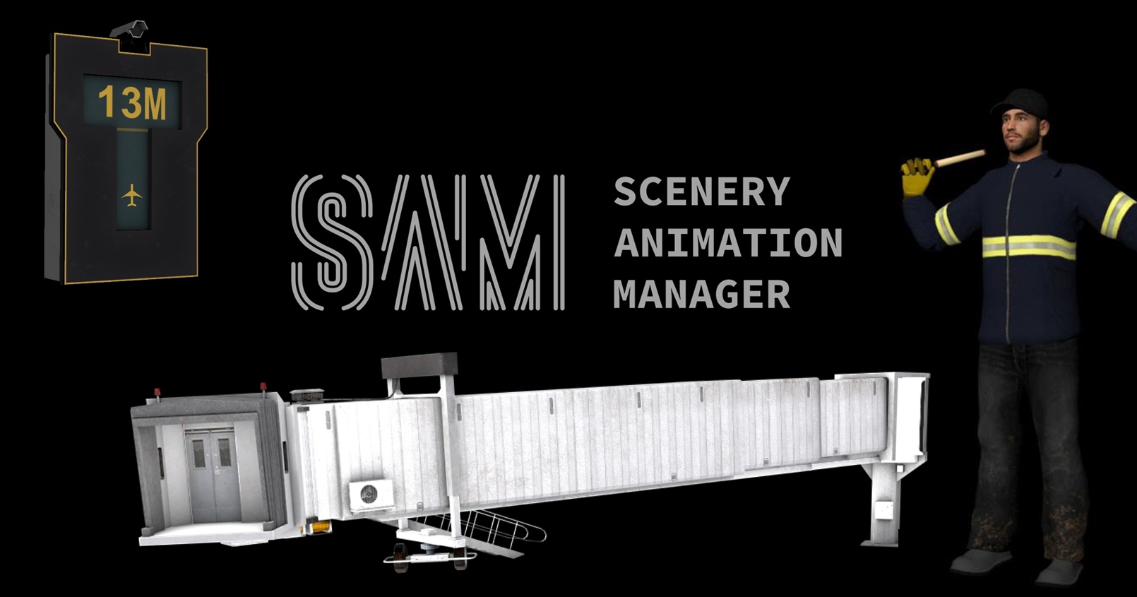 Stairport Sceneries SAM Scenery Animation Manager