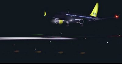 Whiskey Jet Simulations A220: Preview video of the night lighting