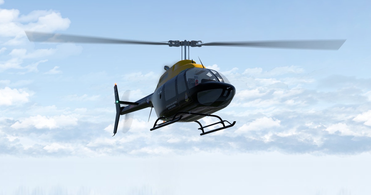 Freeware Bell 206 Jetranger For X Plane 11 Released Flightsim News