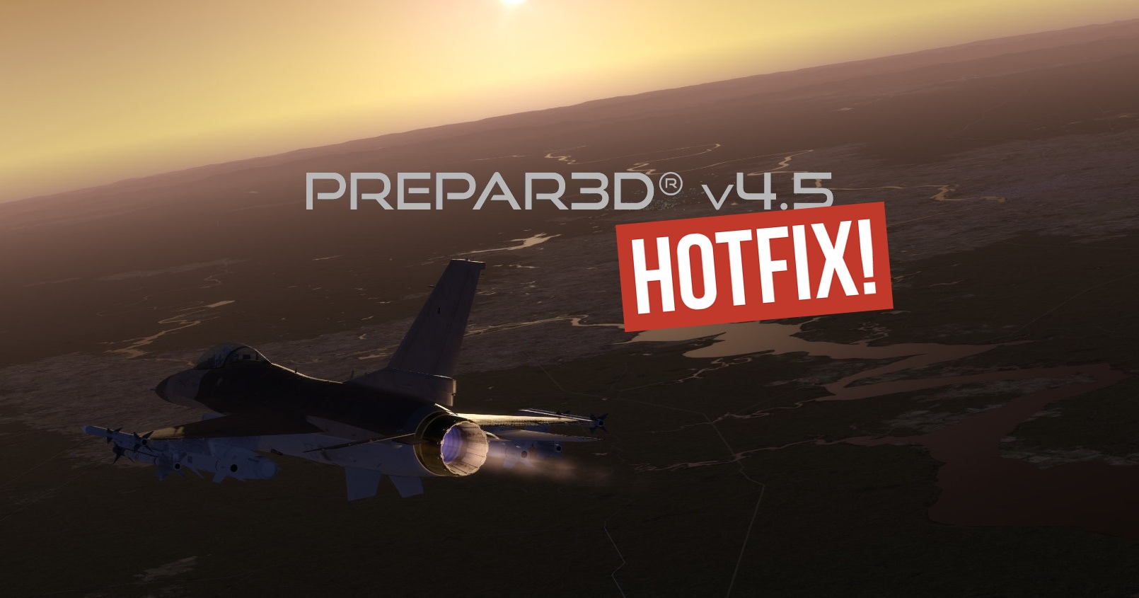 Hotfix 1 for Prepar3D v4.5 has been released!